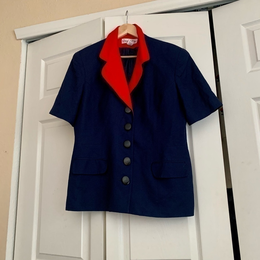 CHRISTIAN DIOR  vest blazer - Picture 2 of 12